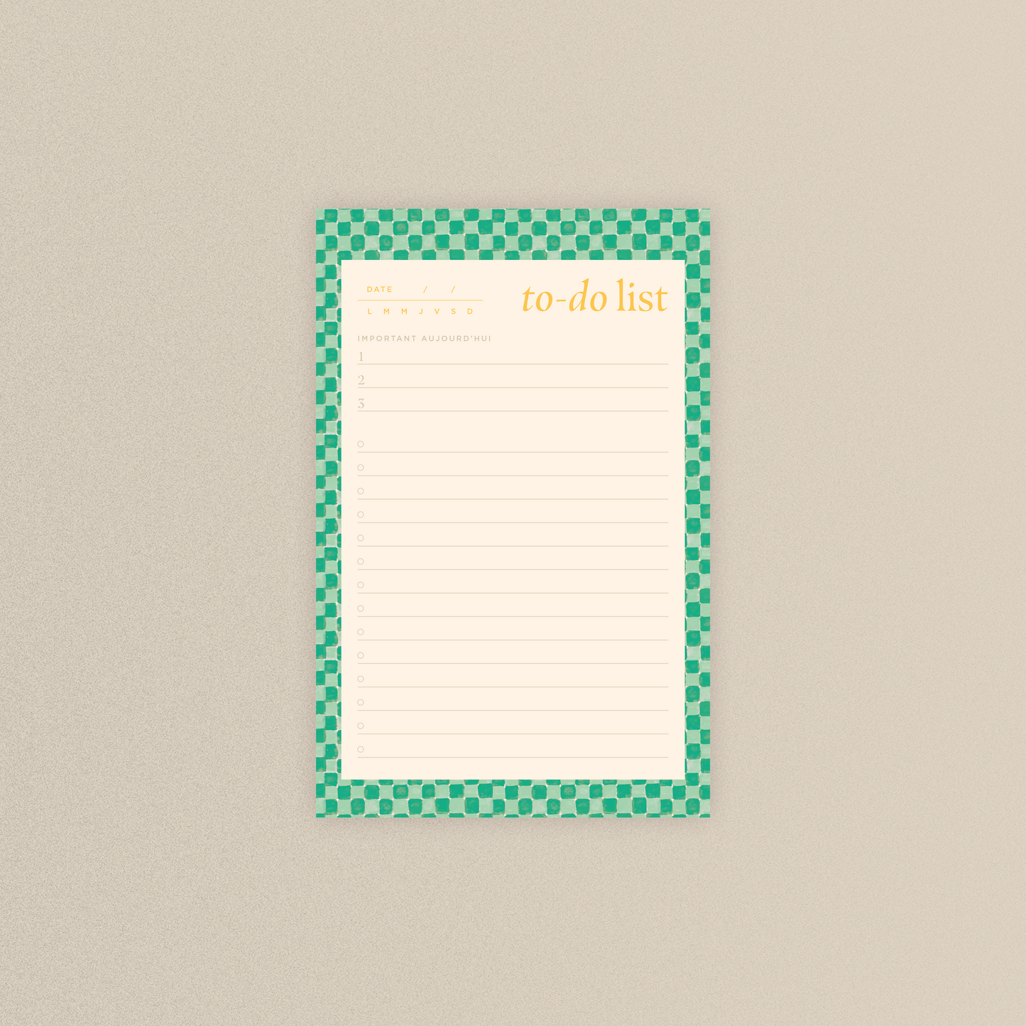 Bloc-notes | Le Retro vert