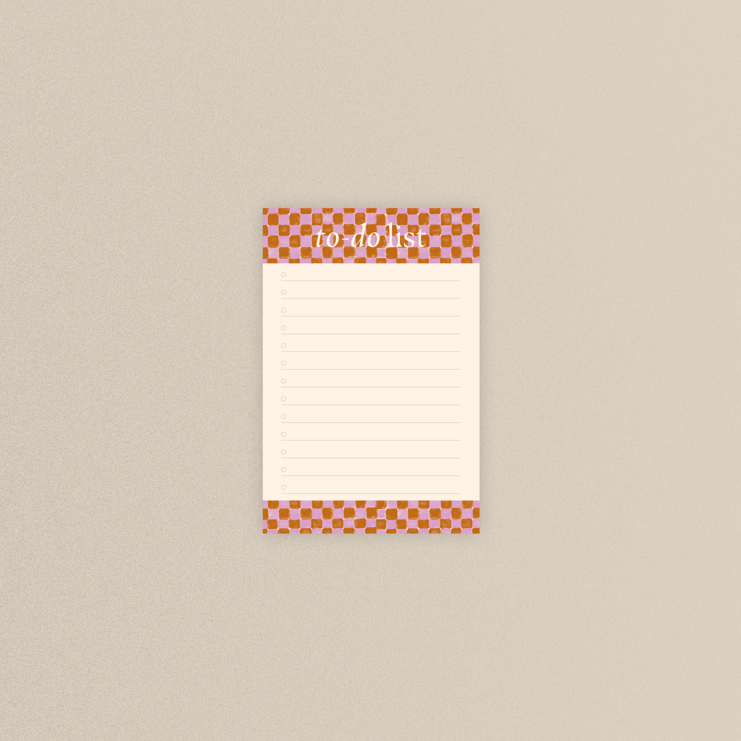 Petite to-do list | La retro rose