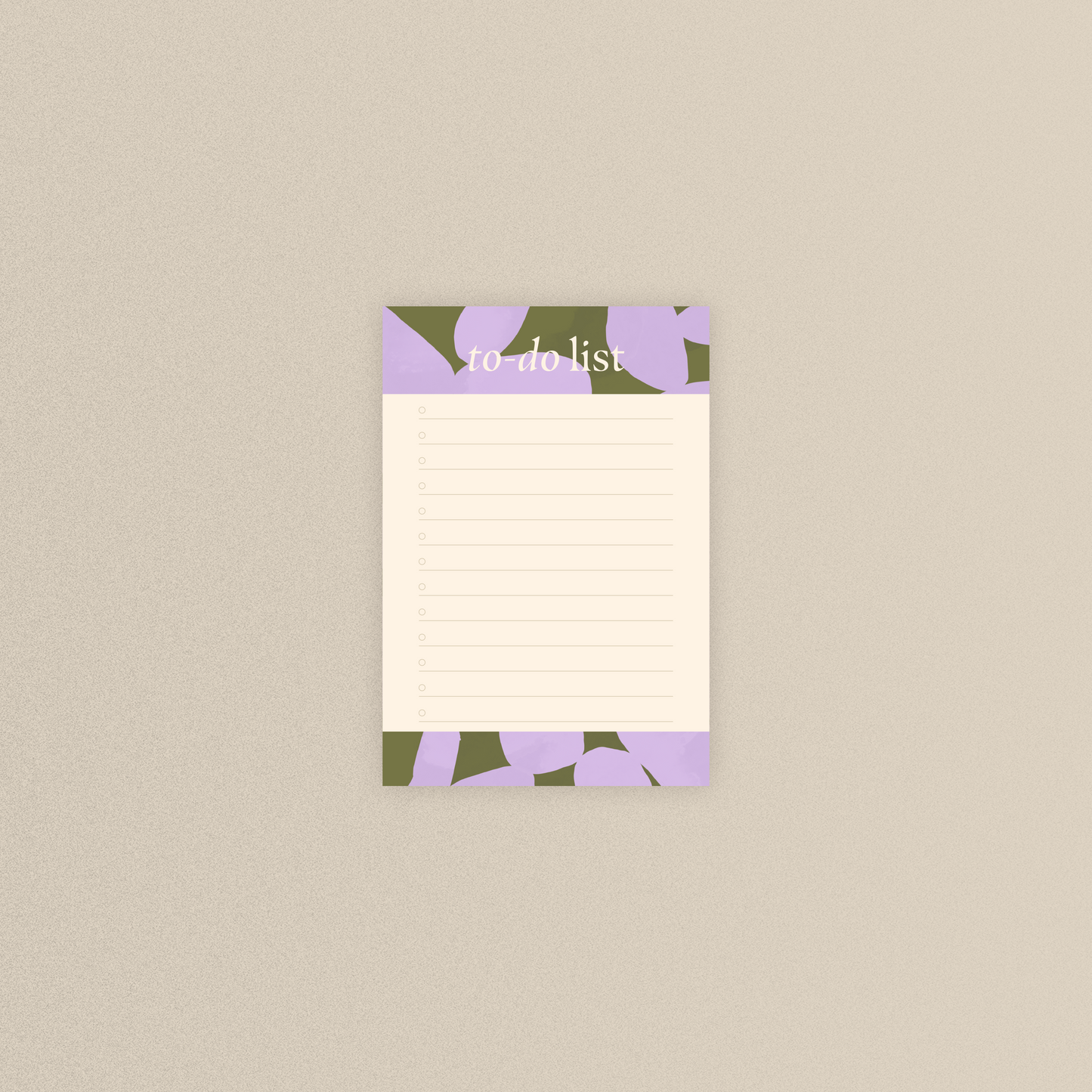 Petite to-do list | L'abstraite estivale