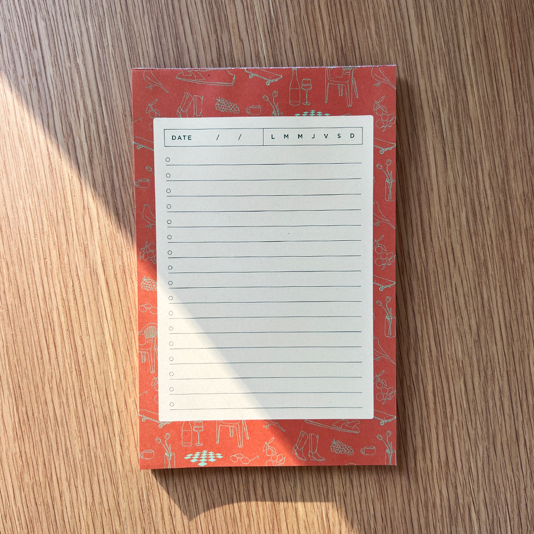 PRESQUE PARFAIT | Bloc-notes OOT - orangé