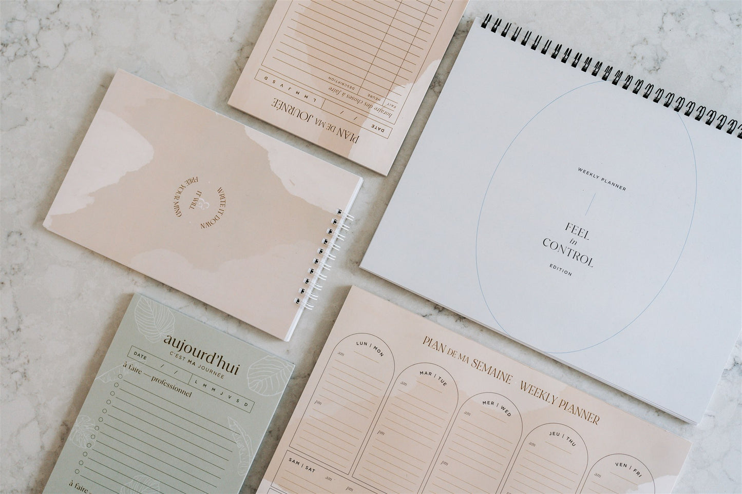 Bloc-notes / Le beige life
