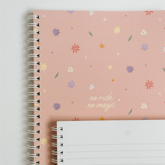 Floral notebook